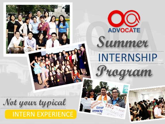 Celebrating its 26th year (2015), the OCA Internship Program seeks to cultivate future leadership by providing students from all over the country with the opportunity to be involved in the political process through a national organization. The program has successfully led past interns to become more active on their college campus and increased the presence of the APA community in local, state, and federal governments